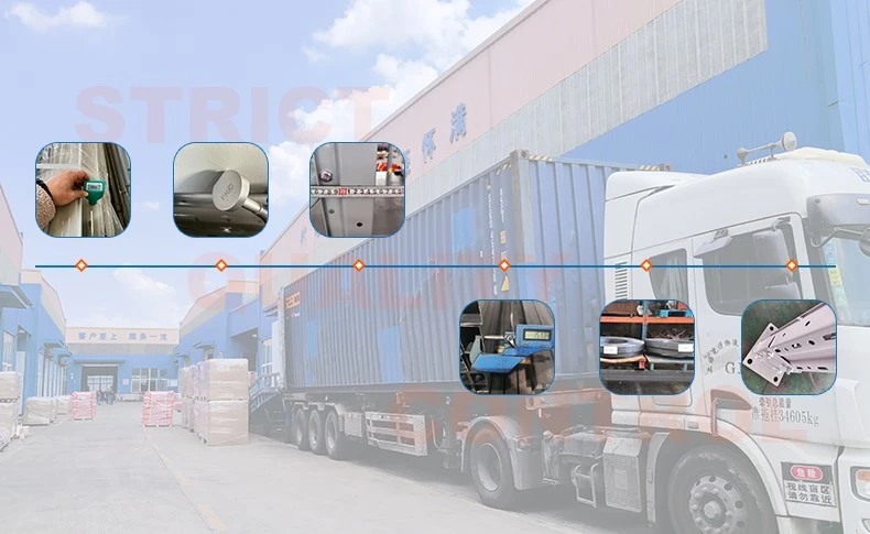 Robotic welding line for warehouse steel logistics containers
