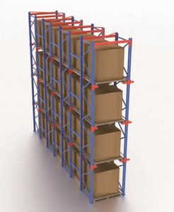 High Density Commercial Shelves Drive-In Pallet Rack