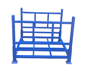 Customized Heavy-Duty Blue Steel Warehouse Shelves Folding Pallet Racking