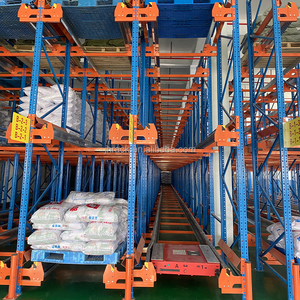 Factory Direct Advanced High-Density Automated Storage & Retrieval System (AS/RS) With Pallet Shuttle Rack For Logistics Center