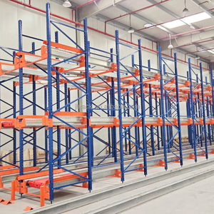Industrial Heavy-Duty Shuttle Car Racks For Automated Pallet Warehouse System