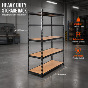 Heavy Duty Steel Shelving Boltless Rack
