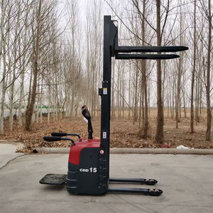 Hot Selling Walk Behind Electric Stacker 1.5ton 2ton Electric Forklift Stacker Electric Pallet Stacker