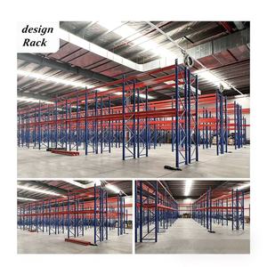 Certificated Bolted Heavy Duty Industrial Forklift Stacking Rack Selective Shelves