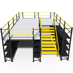 Heavy Capacity Warehouse Storage Industrial Pallet Rack Steel Structure Mezzanine Platform