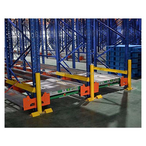 Shuttle Rack System / Pallet Runner High Density Industrial Warehouse Storage Pallet Rack Shuttle Racking