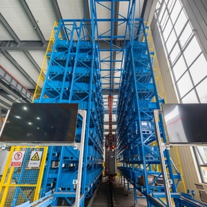 Fully Automated Warehouse Robot Unit Load Pallet Automation Miniload ASRS Storage Retrieval Picking System