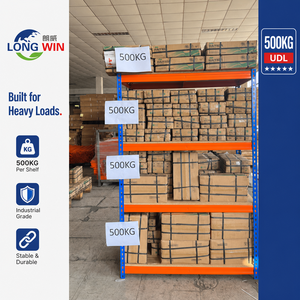 Extra Heavy Duty Boltless Steel Rack 5-Tier Adjustable 2000kg