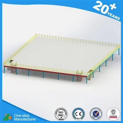 Multi-Tier Loft Shelving Platform