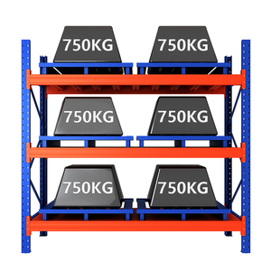High Load Capacity Heavy Duty VNA Pallet Racks for Warehouse Storage Steel/Metal for Use with Forklift Trucks Save Space
