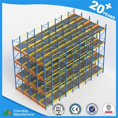 Gravity Pallet Flow Racking System engineered by Remprack