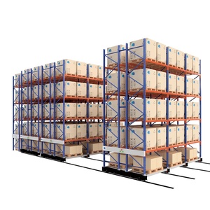 Electrical Mobile Pallet Rack System for Cold Store