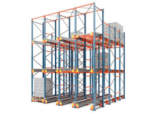 4 Way Pallet Shuttle Racking System