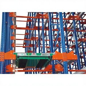 Heda High Density Shuttle Rack System Shuttle Racking System Double Deep Steel Pallet Rack