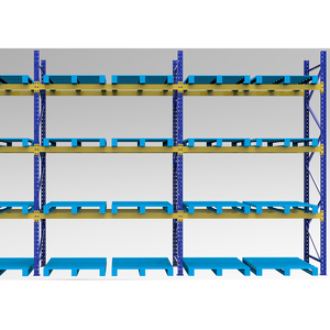 Selective Double Deep Heavy Duty Warehouse Racking System