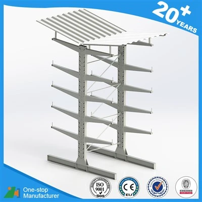 Hot-dip galvanized outdoor cantilever pipe racking