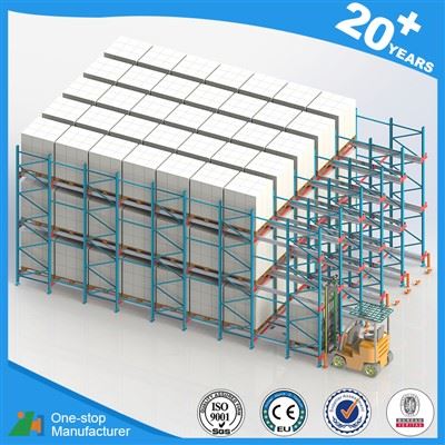 Medium duty sliding mold storage shelves
